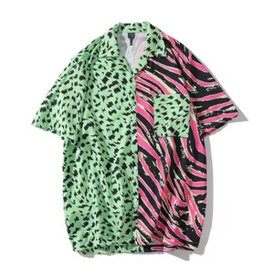 <b>Men</b> Hawaiian Printed <b>Shirt</b> Short Sleeve Summer Fashion Top Outdoor <b>Beach</b> Party <b>Shirt</b> Casual Vacation - Product Image 4