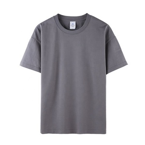 T-shirt unisexe à manches courtes et col rond en coton 100% 250 g/m² pour hommes et femmes, vente en gros OEM, streetwear décontracté, mode. - Product Image 5