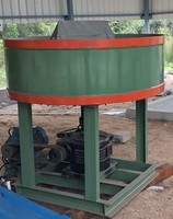 Mélangeur à cuve électrique LOTUS, capacité 250 kg, moteur 7,5 CV |   Équipement de mélange de béton industriel robuste 3-4