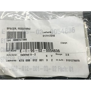 2 VARIAN E17117310 <b>SPACER</b>,FEEDTHRU <b>SPACER</b>, VISTA - Trusted Global Legacy Semiconductor Equipment and Parts at - Product Image 4