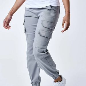 Meilleur fabricant de pantalons cargo respirants pour femmes à bas prix, pantalons amples de haute qualité à la mode pour femmes, taille haute - Product Image 4