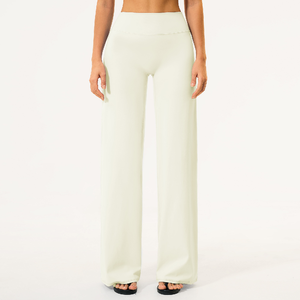 Pantalones de Yoga de Cintura Alta para Mujer, de Secado Rápido, Anchos, para Deportes de Verano y Entrenamiento - Product Image 5