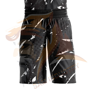 Uniformes de Baloncesto Deportivos Transpirables de Alta Calidad, Conjunto de Uniformes de Baloncesto con Logotipo Personalizado Impreso con Técnica de Sublimación - Product Image 6