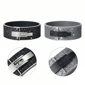 Ceintures à levier scintillantes de haute qualité pour l'haltérophilie et l'entraînement – Soutien respirant unisexe pour la taille et le dos en cuir véritable personnalisable - Product Image 6