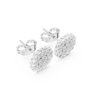 Dire Jewel 14K ต่างหูแฟชั่นขนาดใหญ่สำหรับ Gen Z และชุดอินเทรนด์ - Product Image 4