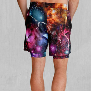 Pantalones Cortos Sublimados de Doble Capa con Diseño Moderno y Diferentes Colores, Personalizados, de Buena Calidad, Servicio OEM - Product Image 5