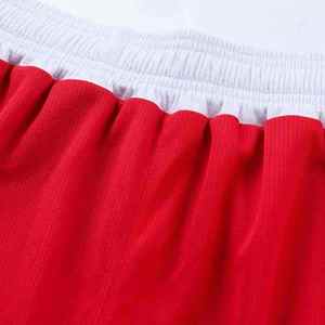 Ensemble Maillot et Short de Basketball Personnalisé Rouge Sans Manches Respirant pour Équipe – Vente en Gros - Product Image 5