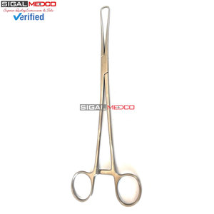 Medical Veterinary Instruments Reusable Autoclavable <b>Precision</b> Grasping <b>Tool</b> Forceps Manual 10 Inch Stainless Steel Surgical CE - Product Image 5