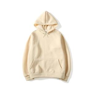 <b>Men's</b> Oversized <b>Orange</b> Hooded <b>Sweatshirt</b> Cartoon Solid Color Spandex/Polyester French Terry Casual Regular Fit Spring Wear - Product Image 4