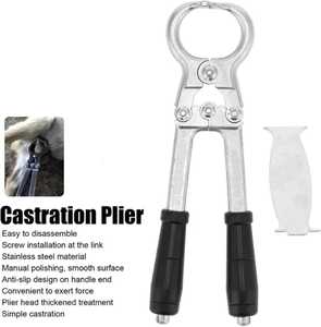 Forceps de castration Burdizzo 18 pouces en acier inoxydable, émasculateur vétérinaire sans saignement, instrument chirurgical orthopédique manuel - Product Image 5