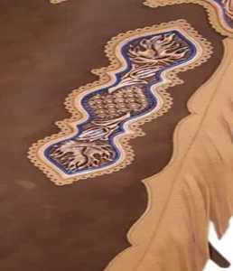 Western Cowboy Full Chaps with Chinks Genuine Cowhide Leather Decorative Fringe and Adjustable <b>Snap</b> Closures for Horse Riding - Product Image 2