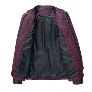 Veste en cuir pour homme, élégante, tendance, classique, pour tous les jours, respirante, grande taille, de qualité supérieure - Product Image 2