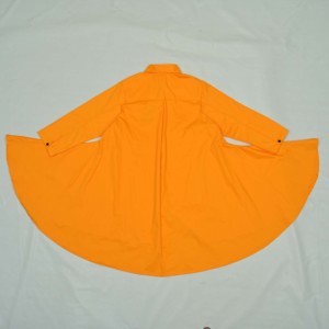 Vestidos Largos de Verano Color Naranja, Estilo Casual para Mujer, Bordados, con Patrón Sólido, Personalizados OEM, Tela de Algodón, Diseño Asimétrico - Product Image 6