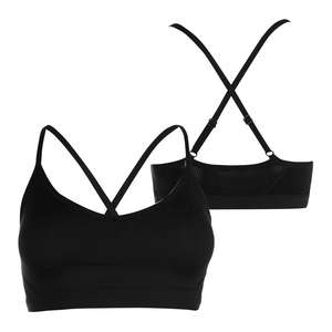 Soutien-gorge de sport sans couture à maintien élevé pour femme, noir, long, respirant, idéal pour la gym, le yoga, la course et l'entraînement – Vente en gros - Product Image 1