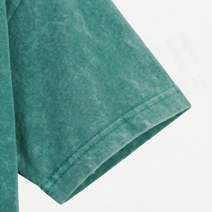 Service OEM, T-shirt femme délavé à l'acide de qualité supérieure, logo personnalisé, écologique, respirant, séchage rapide, T-shirt femme délavé à l'acide sur mesure - Product Image 2