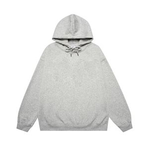 Sweat-shirt à capuche oversize pour homme, couleur unie, en molleton de coton, décontracté, coupe ample, tricoté, teint uni, écologique, pour l'automne - Product Image 6