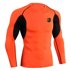 Camisetas de Compresión Casuales para Hombre al por Mayor, Transpirables, Ligeras, para Entrenamiento, Manga Larga, Personalizables - Product Image 3