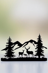 Fournisseur, fabricant, exportateur et grossiste de porte-bougies en fer faits à la main et écologiques pour la décoration de la maison et Noël - Product Image 4