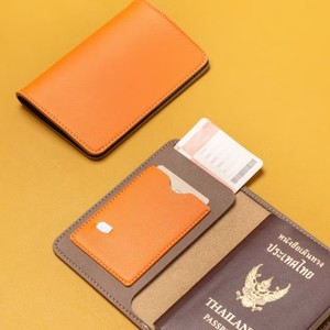 Funda de Pasaporte Original de Cuero PU Genuino, Funda de Viaje para Pasaporte, Porta Pasaportes con Logotipo y Color Personalizados - Product Image 4