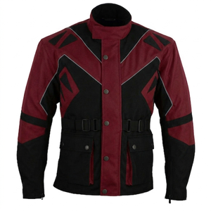 Veste de course d'hiver pour homme en mélange polyester-coton, manches longues, impression par transfert thermique, veste de moto, vêtements de sport décontractés, OEM - Product Image 2