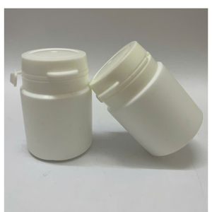 HDPE Plastic Durable Cylindrical Shape Flat Bottom Lightweight Easy Mold Medicine Chemical Packaging Liquid Plastic <b>Bottle</b> - Product Image 4