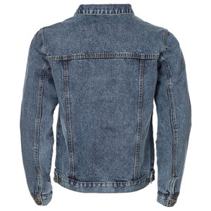 Veste en jean bleu vintage pour homme, coupe ample, manches longues, style déchiré, veste en jean d'hiver décontractée de haute qualité pour homme - Product Image 5