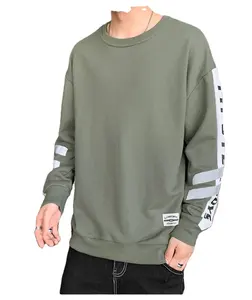 OEM Vente en gros de haute qualité Hommes XS Crewneck Sweatshirts Prix usine Solid Winter Fleece Jackets Men's Hoodies Sweatshirts - Product Image 1