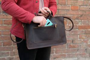 Nueva Llegada, Precio Bajo, Bolsos de Piel Auténtica Hechos en Fábrica, Duraderos, Casuales, para Viajes de Negocios, Ecológicos y Ligeros - Product Image 2