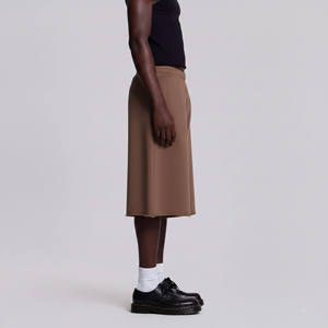 Novedad 2026 Pantalones Cortos Deportivos de Poliéster y Algodón Ecológicos para Hombre, Color Sólido, Bolsillos Laterales, Corte Holgado y Cómodo - Product Image 2