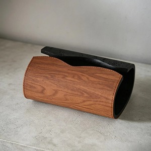 Boîte à mouchoirs en bois unique, boîte de rangement artisanale de qualité supérieure pour la maison, le bureau, la salle de bain, porte-mouchoirs rustique et décoratif - Product Image 3