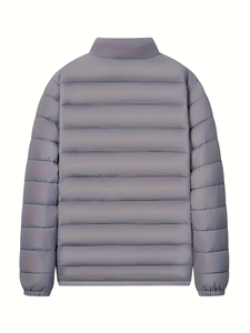 OEM ODM Custom Winter Classic Stand Collar Waterproof Windbreaker Thick Quilted <b>Jacket</b> Camouflage <b>Long</b> Casual Zipper for <b>Men</b> - Product Image 2