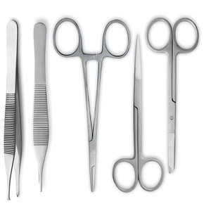 Kit de Extracción de Suturas, Manual de Primeros Auxilios, Marca CE, Acero Inoxidable Reutilizable de Grado Médico Clase I, 1 Año de Garantía, Juego de 5 Piezas - Product Image 3