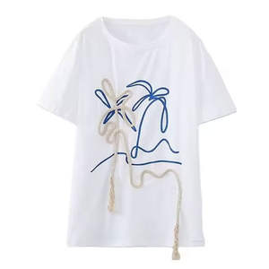 Camiseta Estampada Personalizada de Alta Calidad al por Mayor, Camiseta con Logotipo Personalizado, Nuevo Estilo, Cómoda, Nueva Llegada - Product Image 1