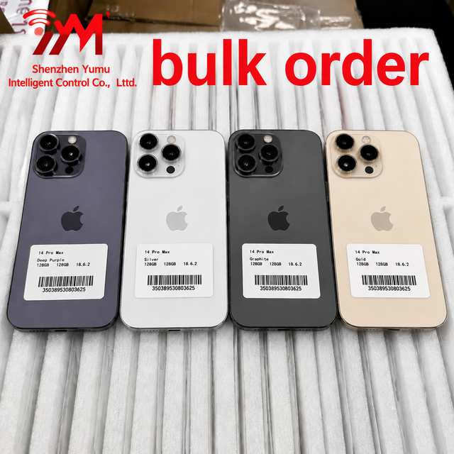 Wholesale Smartphone Lot 14 Pro Max Used Mobile Phone Clean IMEI Factory Unlock Export Quality Ready to Ship Wholesale Supplier