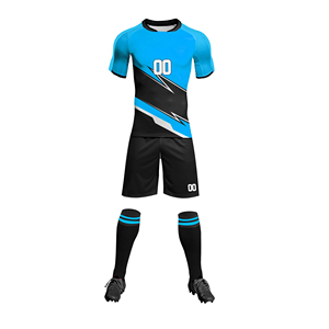 Design Your Own Team Wear Soccer Uniforms Sets Wholesale Top Quality Adults Size Soccer Uniform in Cheap Price Gradient Color - Product Image 5