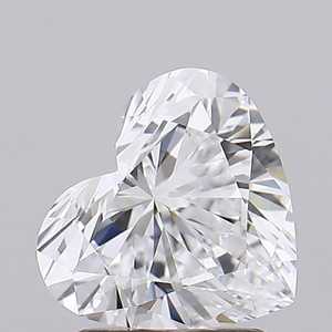 Diamants cultivés en laboratoire, taille cœur, 2,00 carats, couleur F, pureté VS1, certifiés IGI CVD/HPHT, diamants en vrac - Product Image 2