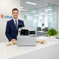 Compteur d'argent professionnel 2600D sous vide à grande vitesse pour le tri et le comptage efficaces des factures