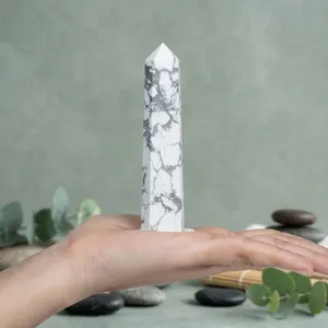 High Quality Natural Amethyst Agate <b>Crystal</b> Tower <b>Figurine</b> Handmade Polished Eco-Friendly Gemstone European Feng Shui Stone - Product Image 3