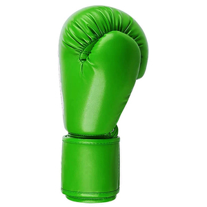 MASGAM SPORTS MS-B2016 Gants de boxe en cuir vert de haute qualité Fermeture à boucle réglable Logo personnalisable - Product Image 2