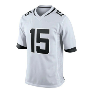 Camiseta de Fútbol Americano para Hombre, Azul, Cuello en V, Manga Corta, 100% Poliéster, Absorbe la Humedad, Uniforme de Práctica, Número 9 - Product Image 6