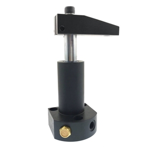 HPS-8030-R/L-S-22 Abrazadera hidráulica giratoria de montaje en brida inferior para accesorios hidráulicos CNC y automatización - Product Image 1