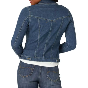 Wholesale 2026 Women's <b>Denim</b> Jackets High Quality Oversized Button-Up Jean <b>Coats</b> Casual Fashion Outwear Manufacturer - Product Image 2