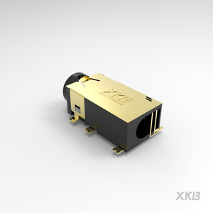 ช่องเสียบหูฟัง XKB Connection PJ-3420-A-SMT ขนาด 3.5 มม. 6 ขา 4 ขั้ว แบบ SMD 30V 500mA มาตรฐาน ROHS สำหรับอุปกรณ์เสียงบนแผงวงจรพิมพ์ - Product Image 2