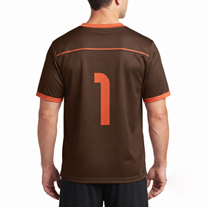Camiseta de lacrosse de malla con cuello en V para hombre, camiseta de lacrosse estampada por sublimación, camiseta de lacrosse de manga corta para hombre - Product Image 2