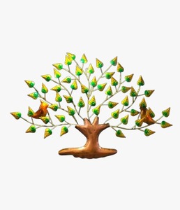 Decoración de Pared Metálica, Arte Decorativo de Árbol Hecho a Mano, Decoración de Pared de Hierro para el Hogar, Sala de Estar y Oficina, Diseño Elegante Inspirado en la Naturaleza - Product Image 3