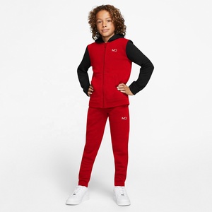 Conjunto Deportivo de Alta Calidad 100% Algodón para Niños, con Cierre, Forro Polar, para Correr, Venta al Por Mayor, Económico - Product Image 3