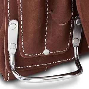 <b>Carpenter</b> Leather <b>Tool</b> Bag Waist <b>Tool</b> Pouch Leather Bag Durable Versatile Occidental Leather <b>Tool</b> Belt - Product Image 6