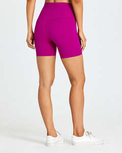 Shorts de Mezclilla Casuales de Verano para Mujer, Cintura Media, Elásticos, con Dobladillo Deshilachado, Azul Clásico, Estilo Urbano, Cómodos para Uso Diario - Product Image 3