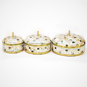 แม่ที่ดีที่สุดของหม้อมุกและหม้อเหล็กร้อนสำหรับการจัดเก็บอาหารสำหรับการรับประทานอาหารเครื่องที่มีอยู่ใน3ขนาดโดย United Trade World - Product Image 2