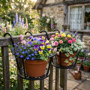 metal planter <b>shelf</b> decor metal planter corner decor metal planter entryway decor metal planter hallway decor metal planter - Product Image 3